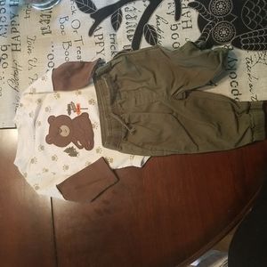 Garanimals Bear Set 3-6M